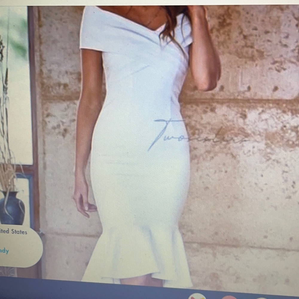 Jaus Brienne dress white